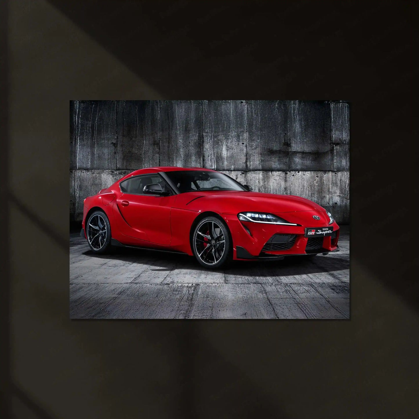 LED | 🔥 Toyota Supra Neon LED Metal Poster | JDM Legend Wall Art | Turbocharged Street Racer Glow Decor - TURTLEWINGS