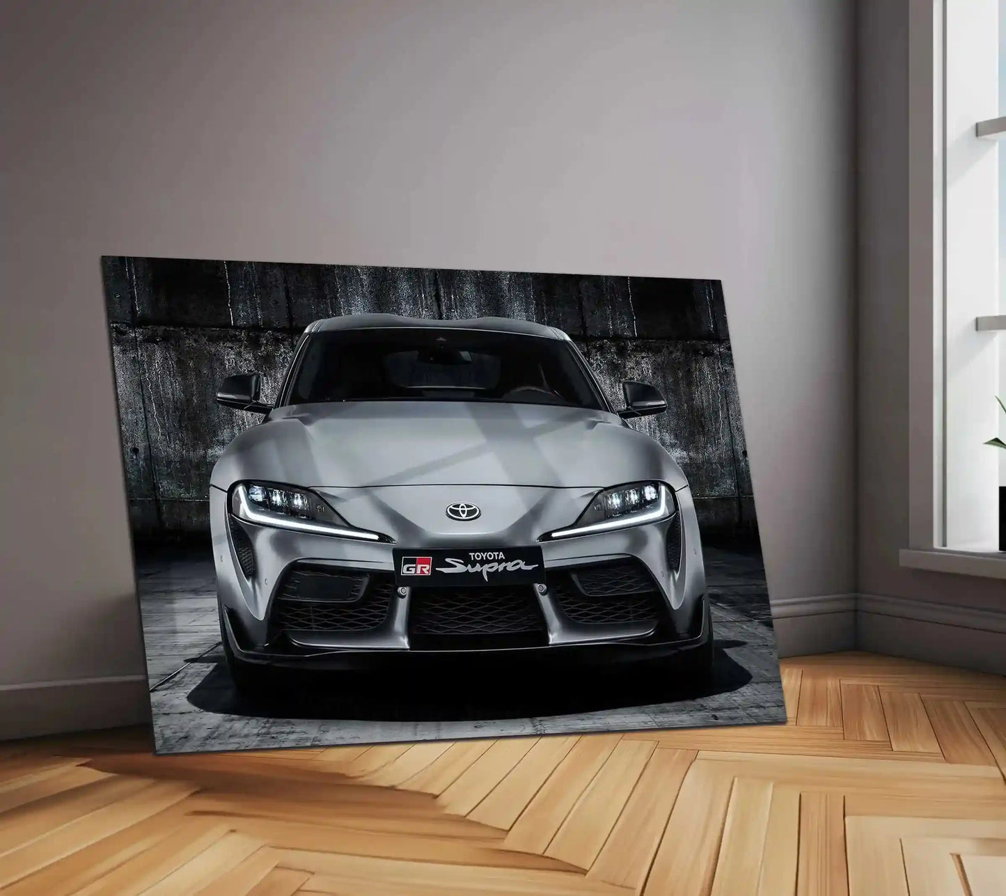 LED | 🔥 Toyota Supra Neon LED Metal Poster | JDM Legend Wall Art | Turbocharged Street Racer Glow Decor 02 - TURTLEWINGS