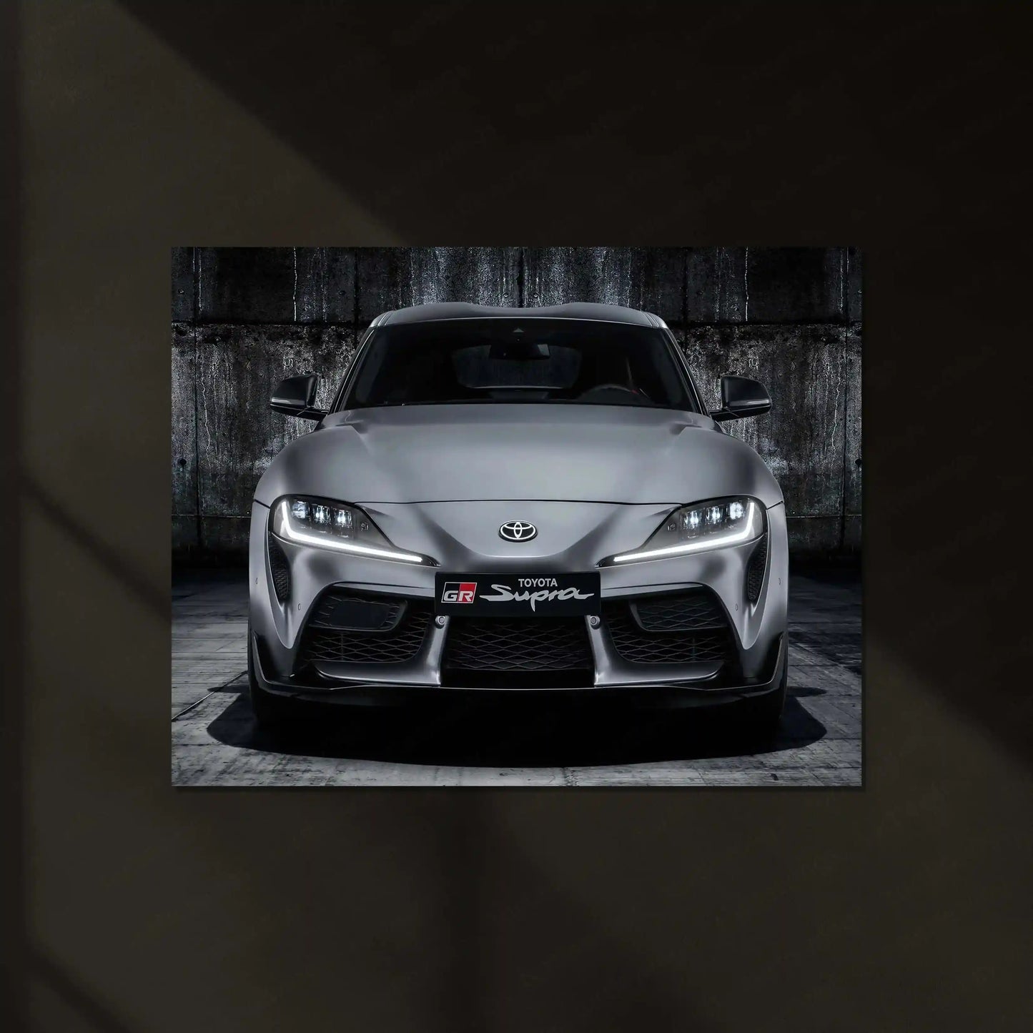 LED | 🔥 Toyota Supra Neon LED Metal Poster | JDM Legend Wall Art | Turbocharged Street Racer Glow Decor 02 - TURTLEWINGS