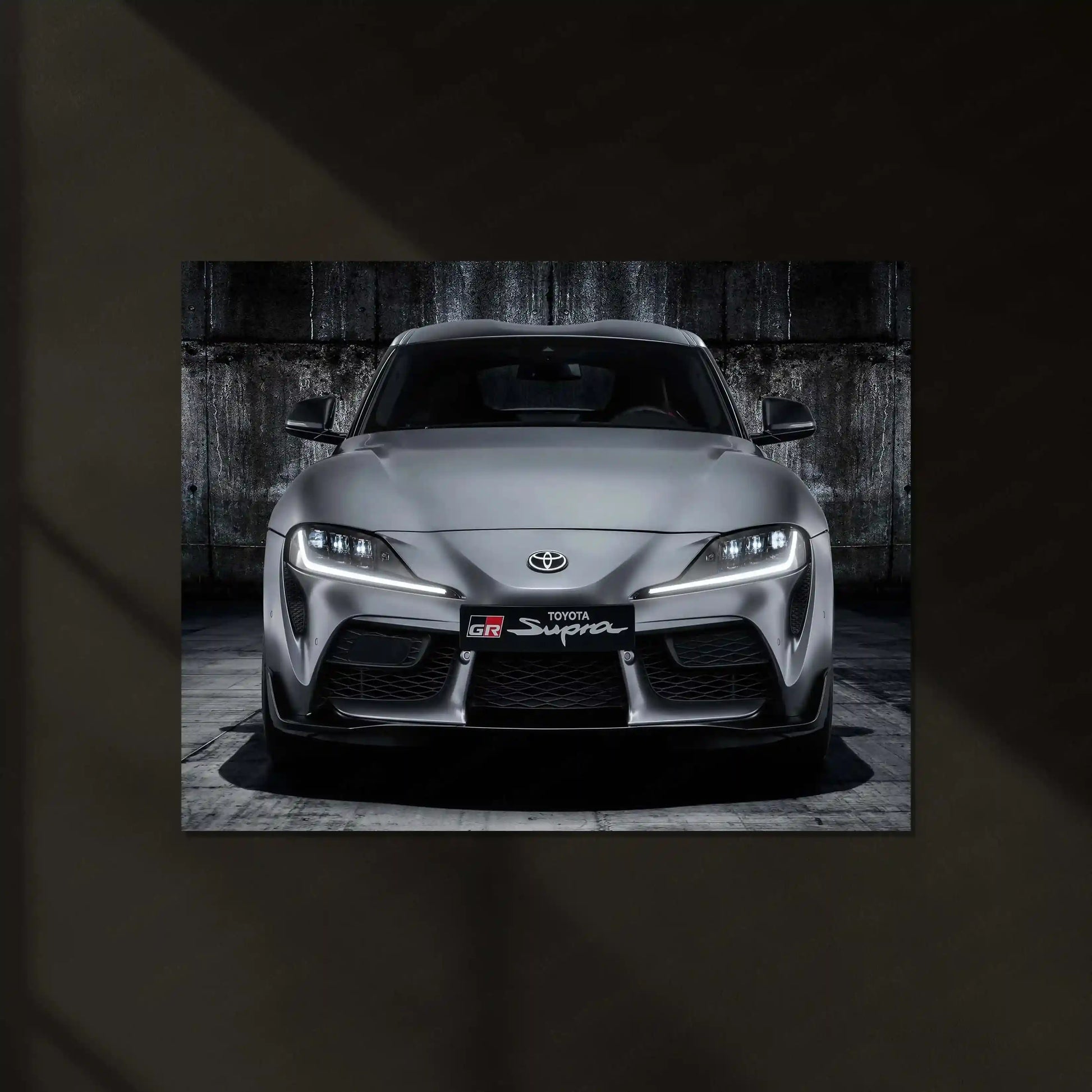 LED | 🔥 Toyota Supra Neon LED Metal Poster | JDM Legend Wall Art | Turbocharged Street Racer Glow Decor 02 - TURTLEWINGS