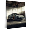2021 Novitec Ferrari F8 Tributo Metal Poster | High-Performance Luxury Sports Car Art - TURTLEWINGS