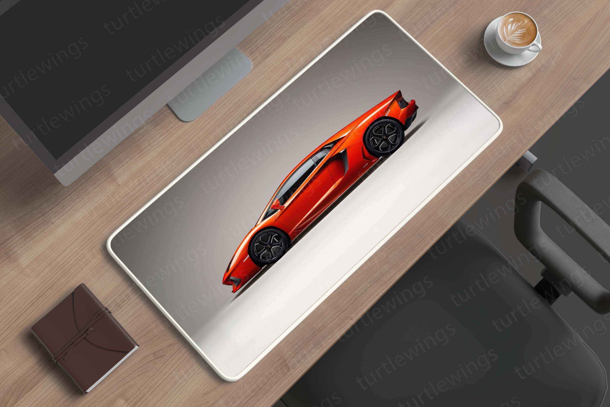 2025 Lamborghini Aventador Deskmat - TURTLEWINGS