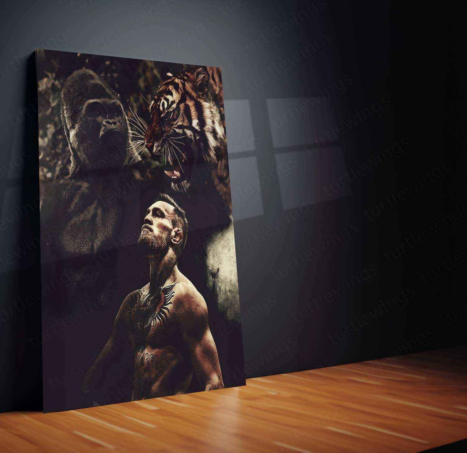 Conor McGregor – The Notorious Fighter Metal Poster2 - TURTLEWINGS