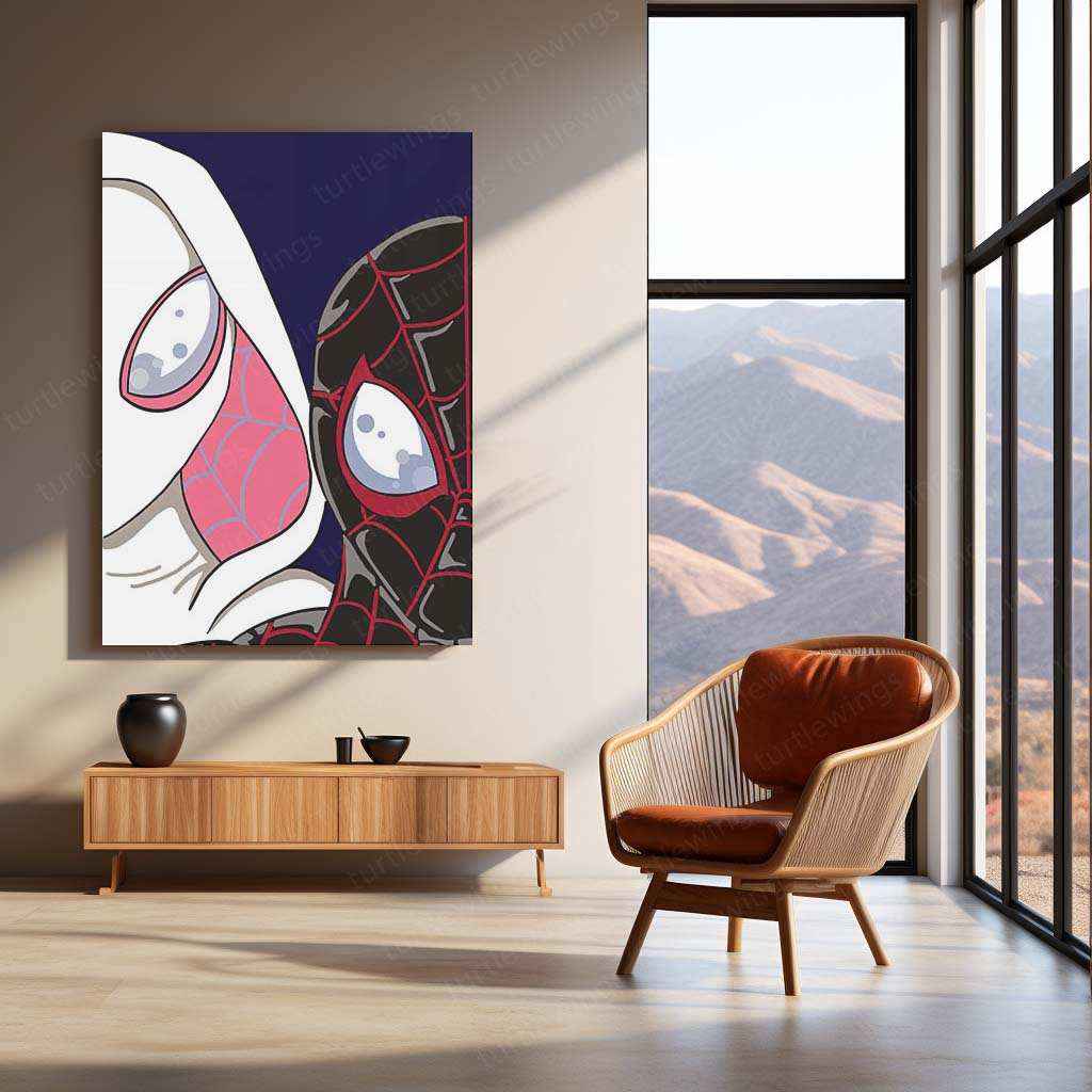 Miles Morales – The New Spider-Man Metal Poste - TURTLEWINGS