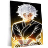 Anime Metal Poster | Gabimaru the Hollow Golden Aura Wall Art