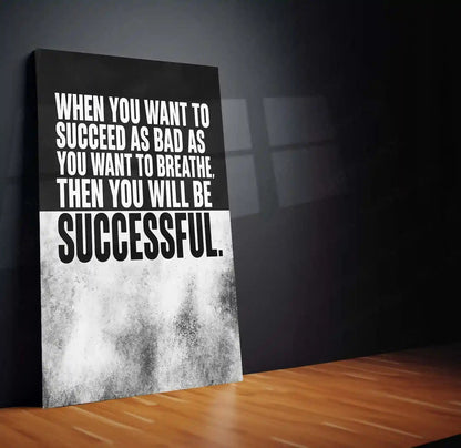 Motivational Metal Poster Set of 3 – Inspirational Wall Frame Décoretal wall frame set - TURTLEWINGS