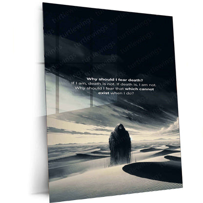 Leonardo da Vinci Warrior Quote – The Master of Art and Wisdom Metal Poster4 - TURTLEWINGS