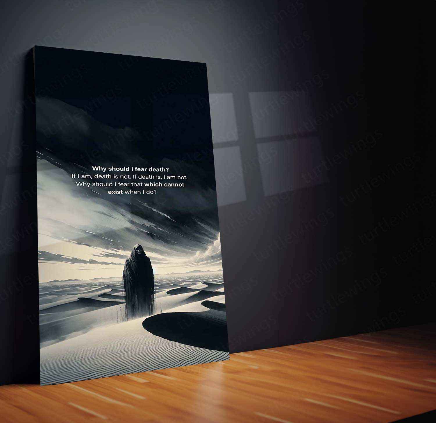 Leonardo da Vinci Warrior Quote – The Master of Art and Wisdom Metal Poster4 - TURTLEWINGS