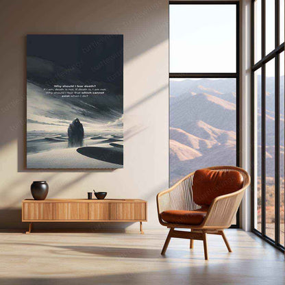 Leonardo da Vinci Warrior Quote – The Master of Art and Wisdom Metal Poster4 - TURTLEWINGS