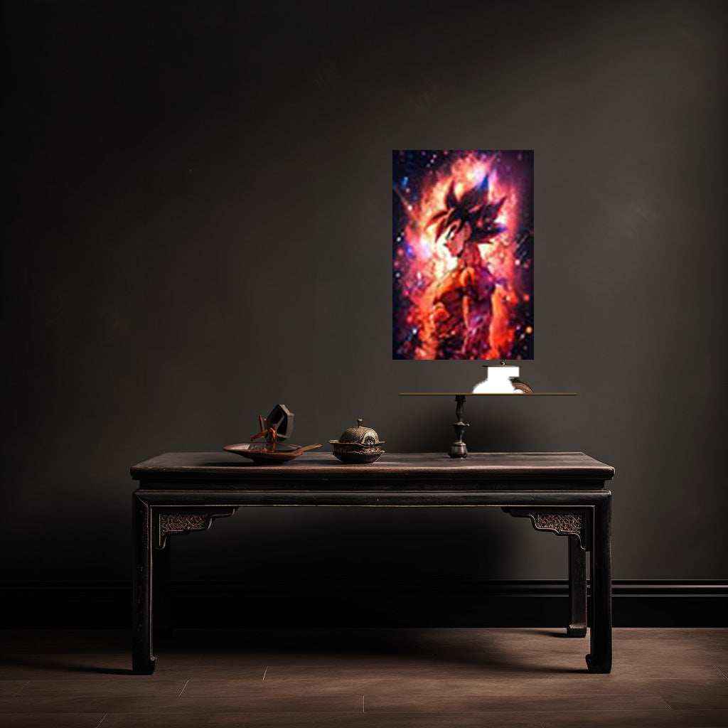 dbz Metal Poster | Goku, Vegeta & Iconic DBZ Wall Art | Anime Collectible Print Description - TURTLEWINGS