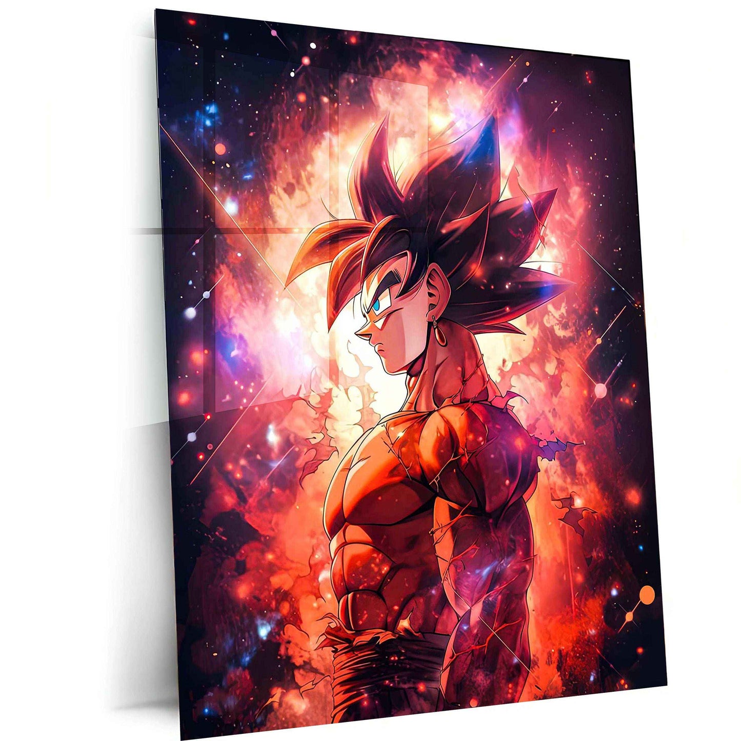 dbz Metal Poster | Goku, Vegeta & Iconic DBZ Wall Art | Anime Collectible Print Description - TURTLEWINGS