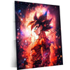 dbz Metal Poster | Goku, Vegeta & Iconic DBZ Wall Art | Anime Collectible Print Description - TURTLEWINGS 