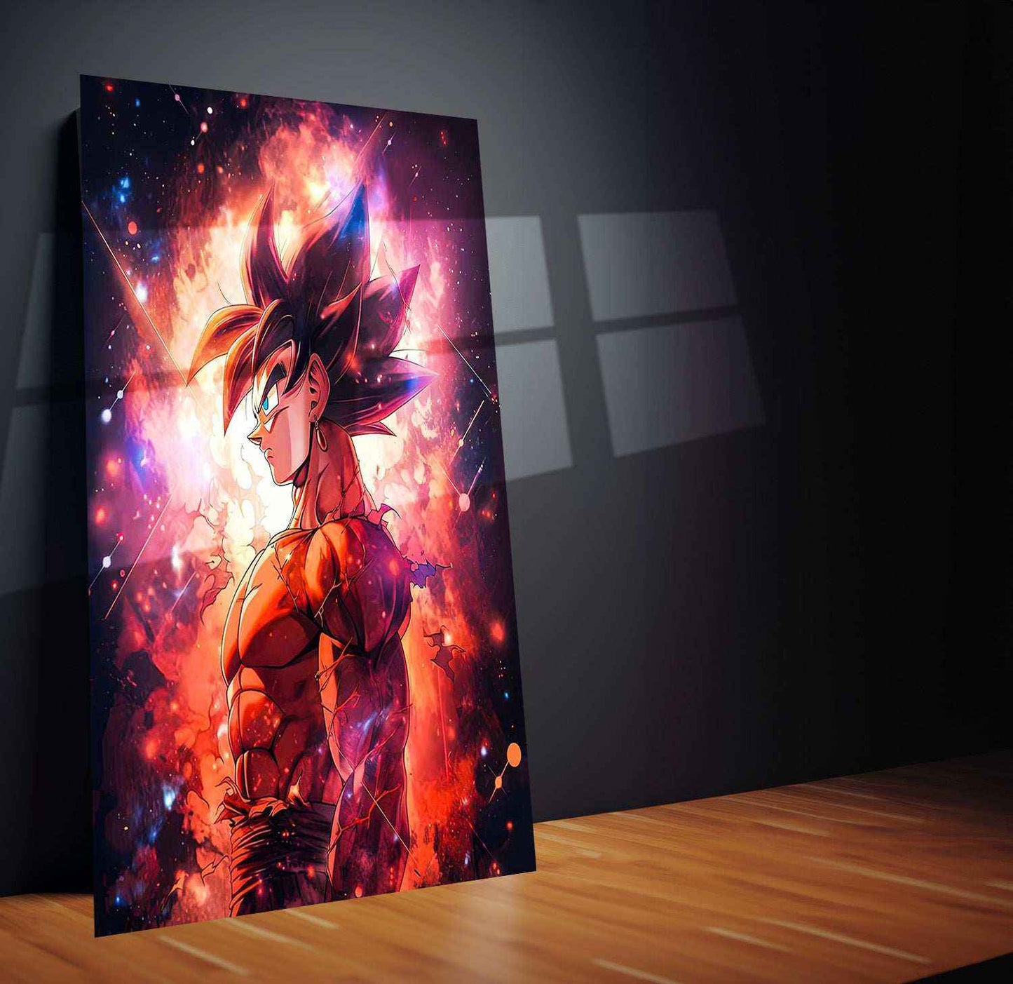 dbz Metal Poster | Goku, Vegeta & Iconic DBZ Wall Art | Anime Collectible Print Description - TURTLEWINGS