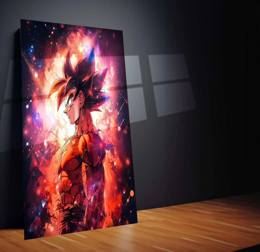 dbz Metal Poster | Goku, Vegeta & Iconic DBZ Wall Art | Anime Collectible Print Description - TURTLEWINGS 