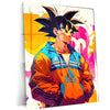 Adidas x Goku dbz Metal Poster | Anime Sneakerhead Wall Art | Limited Edition Collectible