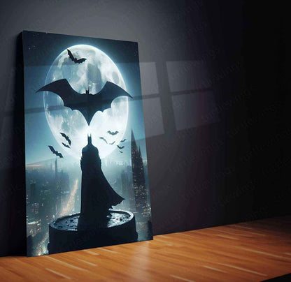 Batman Metal Poster – The Dark Knight Unleashed - TURTLEWINGS