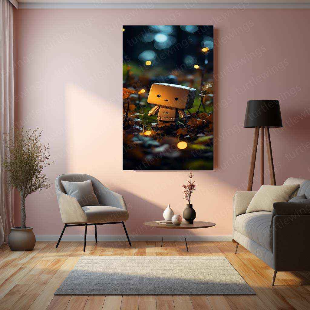 Abstract Aesthetic Metal Poster | Modern Wall Art | Geometric & Fluid Design Decor - TURTLEWINGS