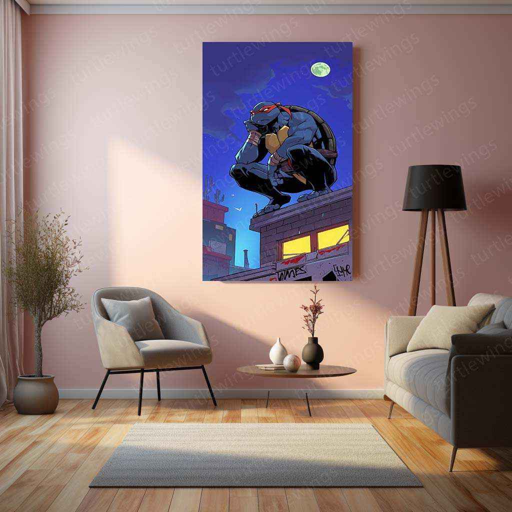 Teenage Mutant Ninja Turtles Metal Poster | Classic Heroes in a Half Shell | TMNT Wall Art - TURTLEWINGS