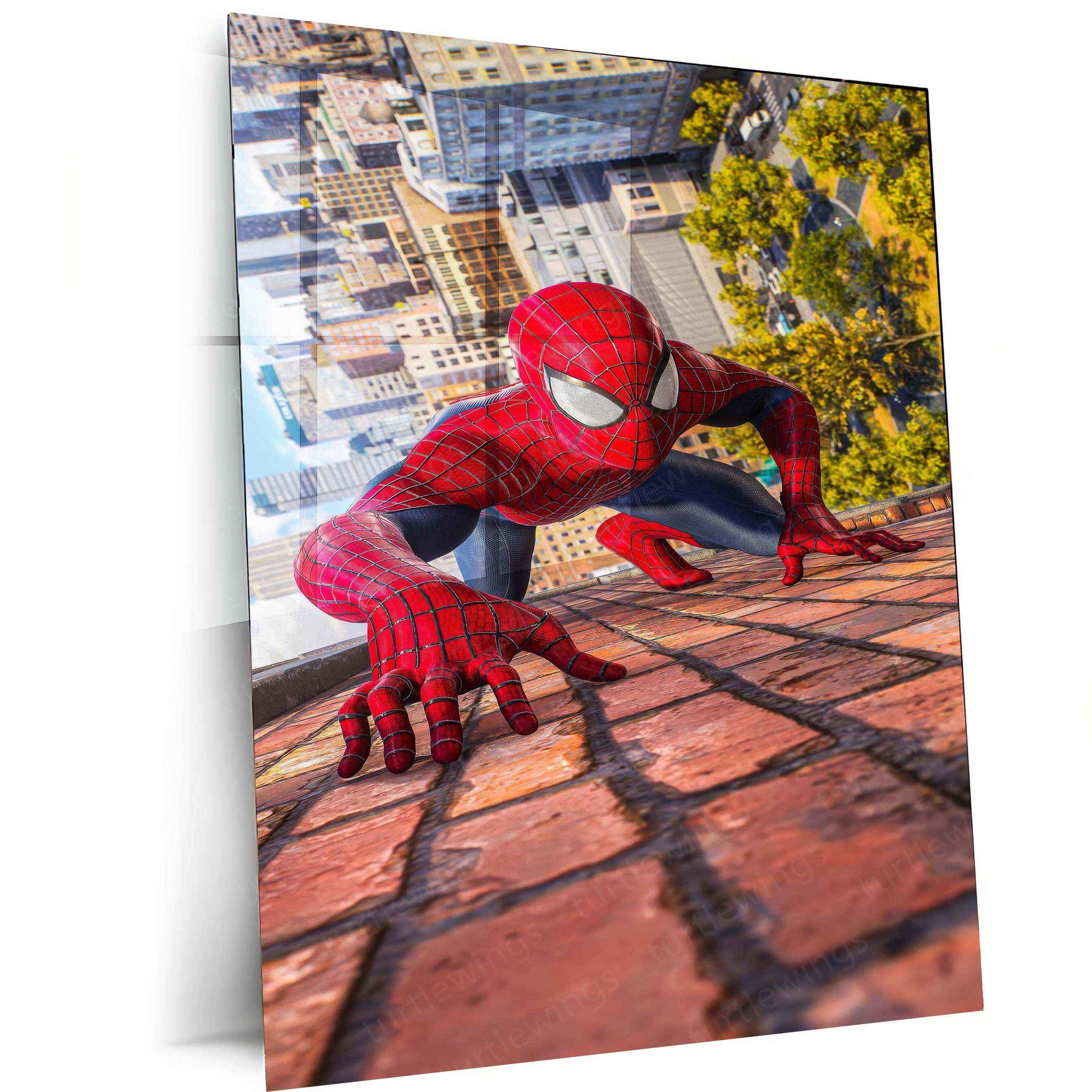 Spider-Man Metal Poster | - TURTLEWINGS
