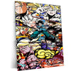 Dragon Ball All Characters Metal Poster | Iconic DBZ Heroes & Villains | DB Art Wall Decor