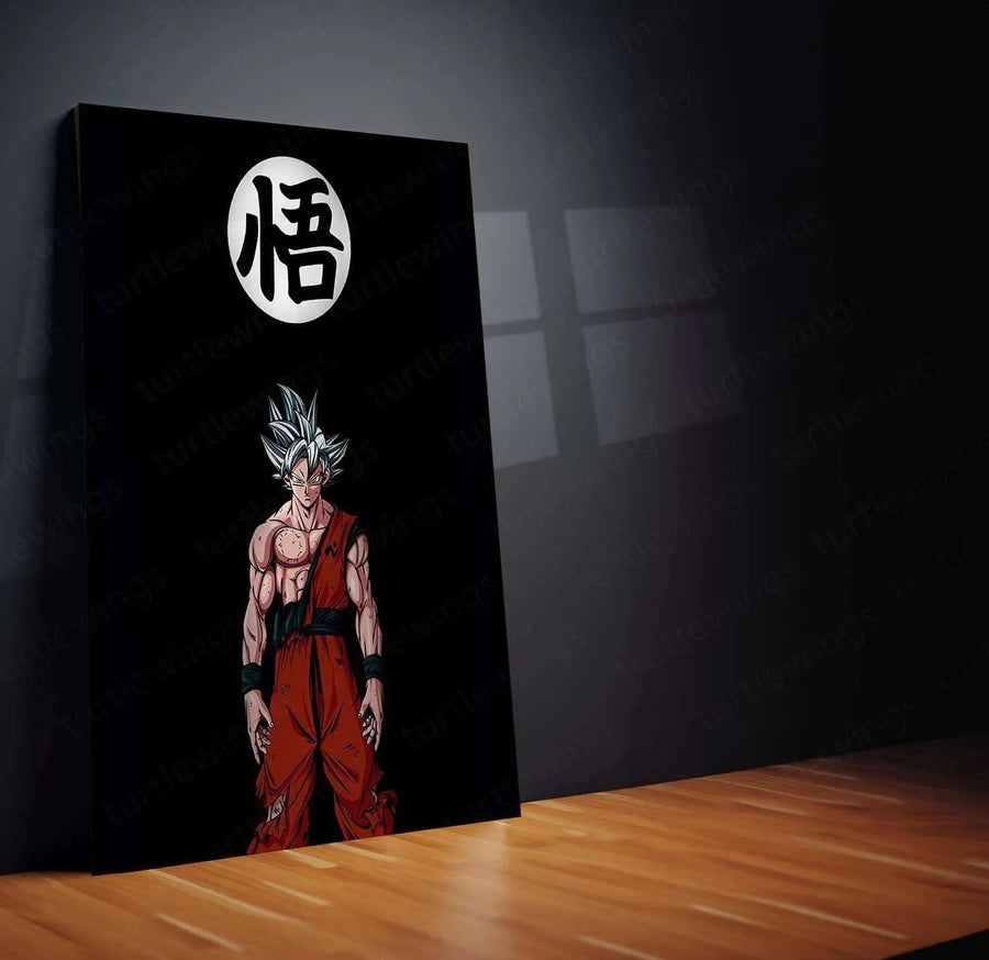 dbz Metal Poster | Super Saiyan Transformation Art - TURTLEWINGS 