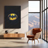 Batman Symbol Metal Poster – The Iconic Bat Emblem - TURTLEWINGS