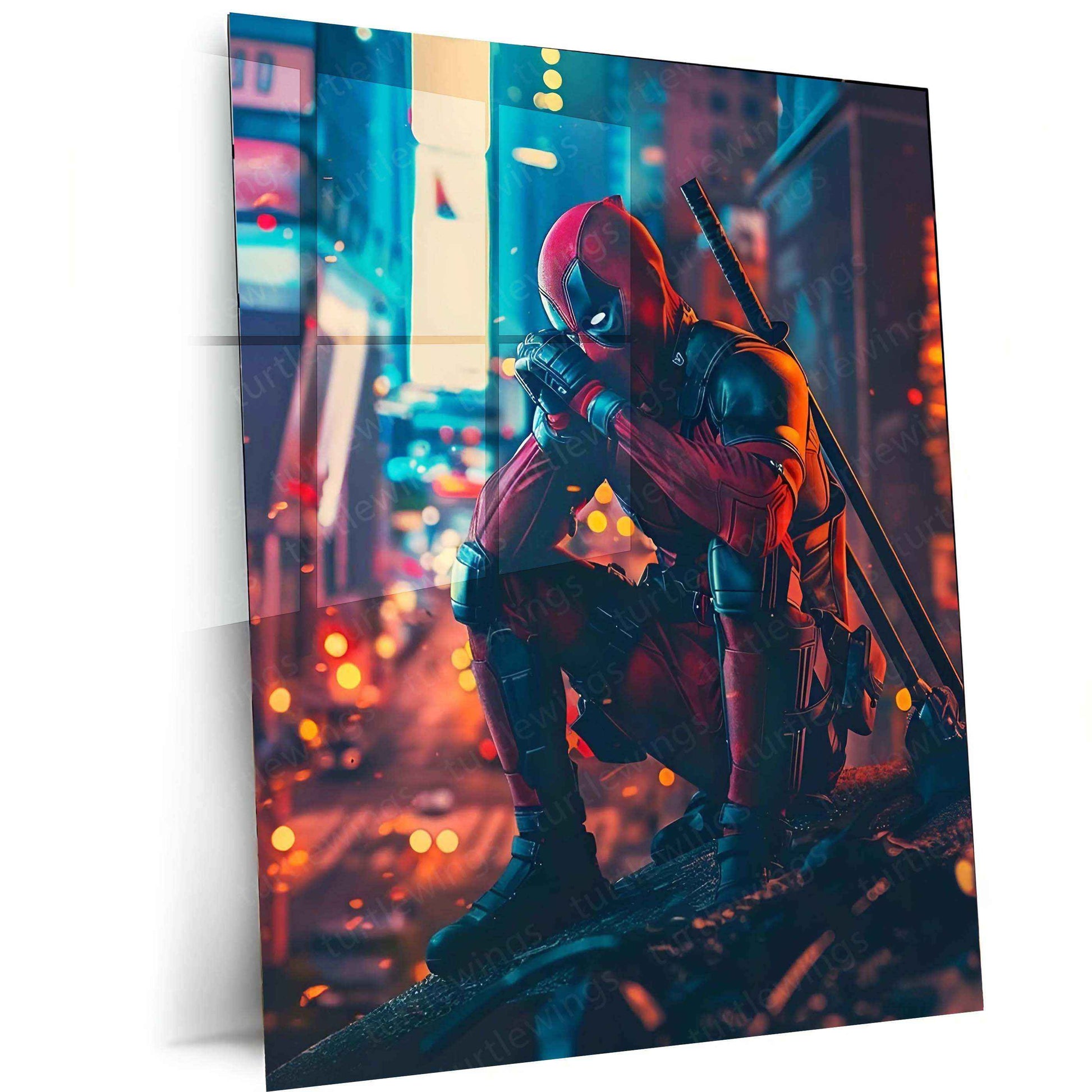 Marvel Comics Character Metal Poster – Iconic Heroes and Villains - TURTLEWINGS
