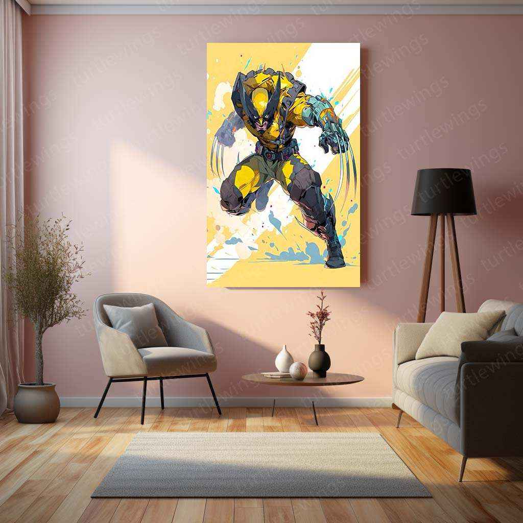 Wolverine Metal Poster – The Unstoppable Mutant Hero - TURTLEWINGS