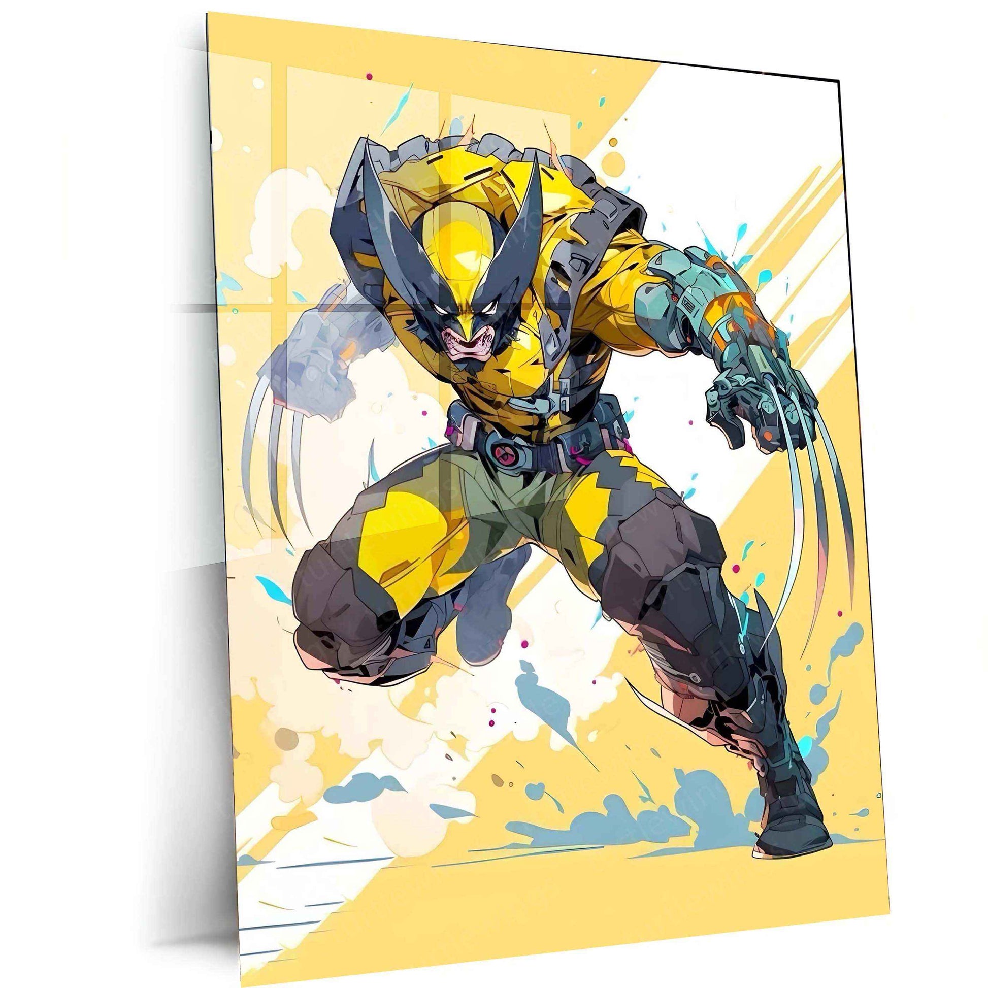 Wolverine Metal Poster – The Unstoppable Mutant Hero - TURTLEWINGS
