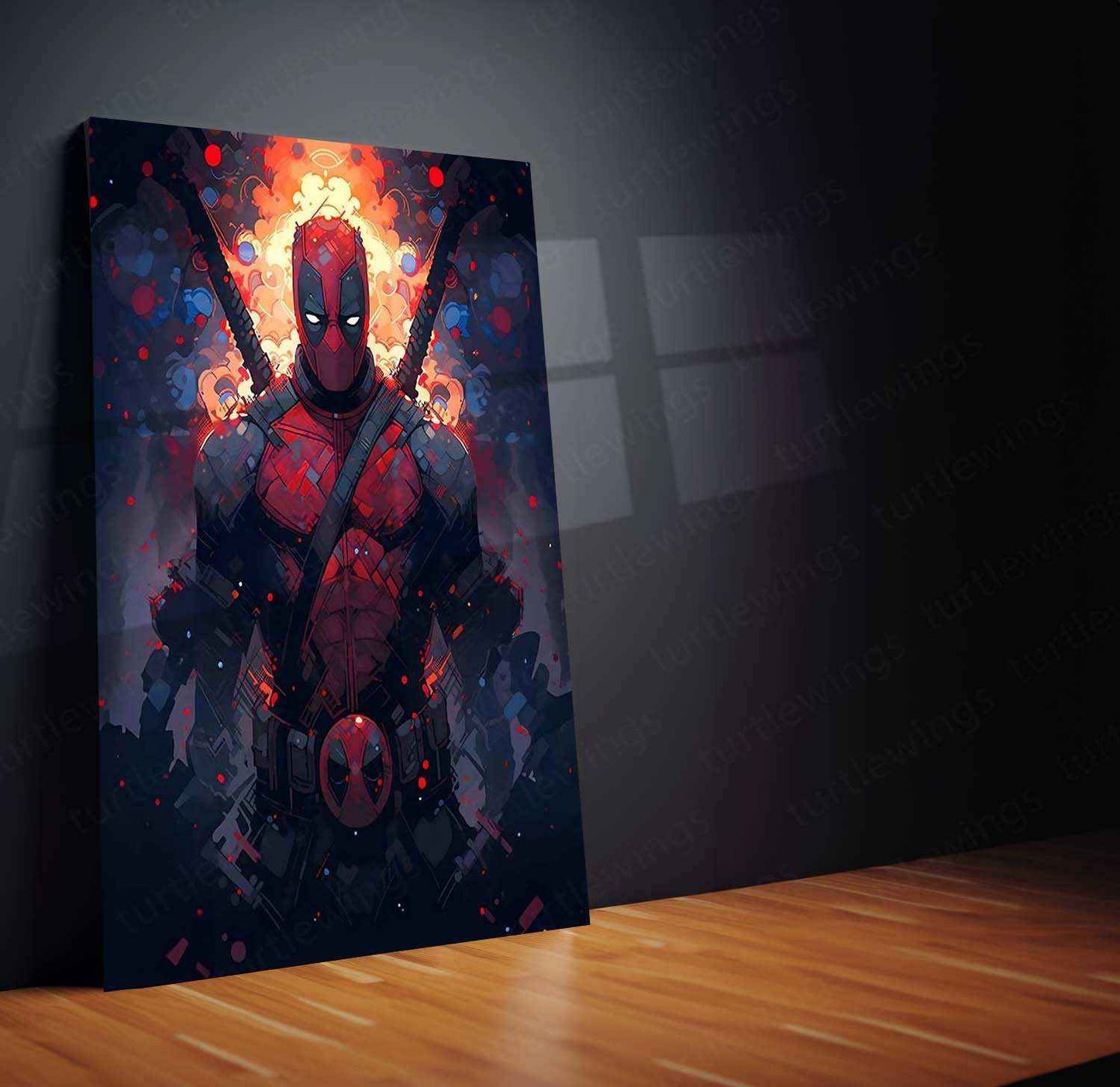 Deadpool Metal Poster – The Merc with a Mouth - TURTLEWINGS