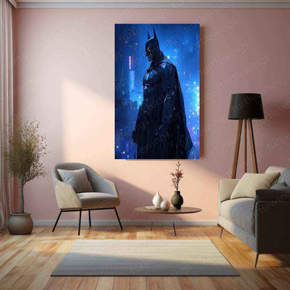 Batman Metal Poster – Iconic Dark Knight Art - TURTLEWINGS