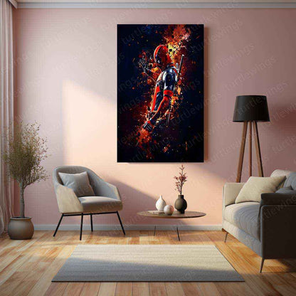 Deadpool Metal Poster – The Merc with a Mouth - TURTLEWINGS