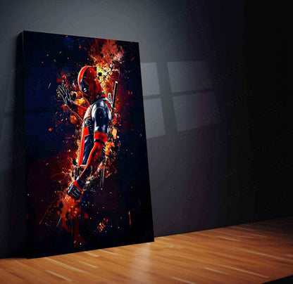 Deadpool Metal Poster – The Merc with a Mouth - TURTLEWINGS