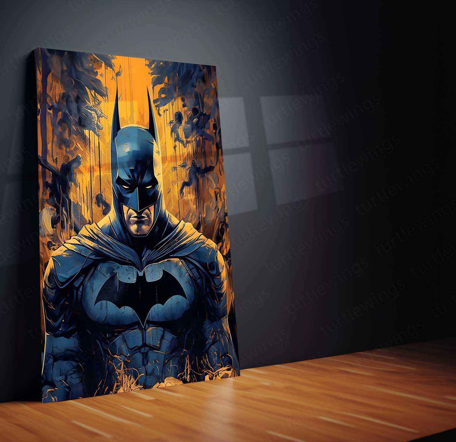 Batman Poster or Mobile Back Skin – Dark Knight Artwork - TURTLEWINGS