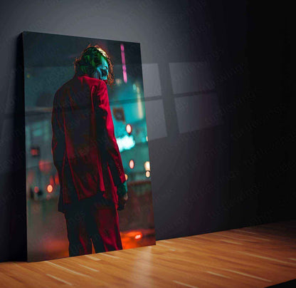 The Joker Digital Artwork – Green Hair and Pale Face - TURTLEWINGS