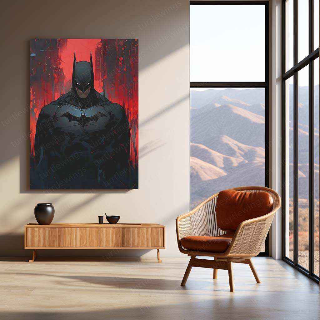 Batman: Dark Knight – Iconic Metal Poster 2 - TURTLEWINGS