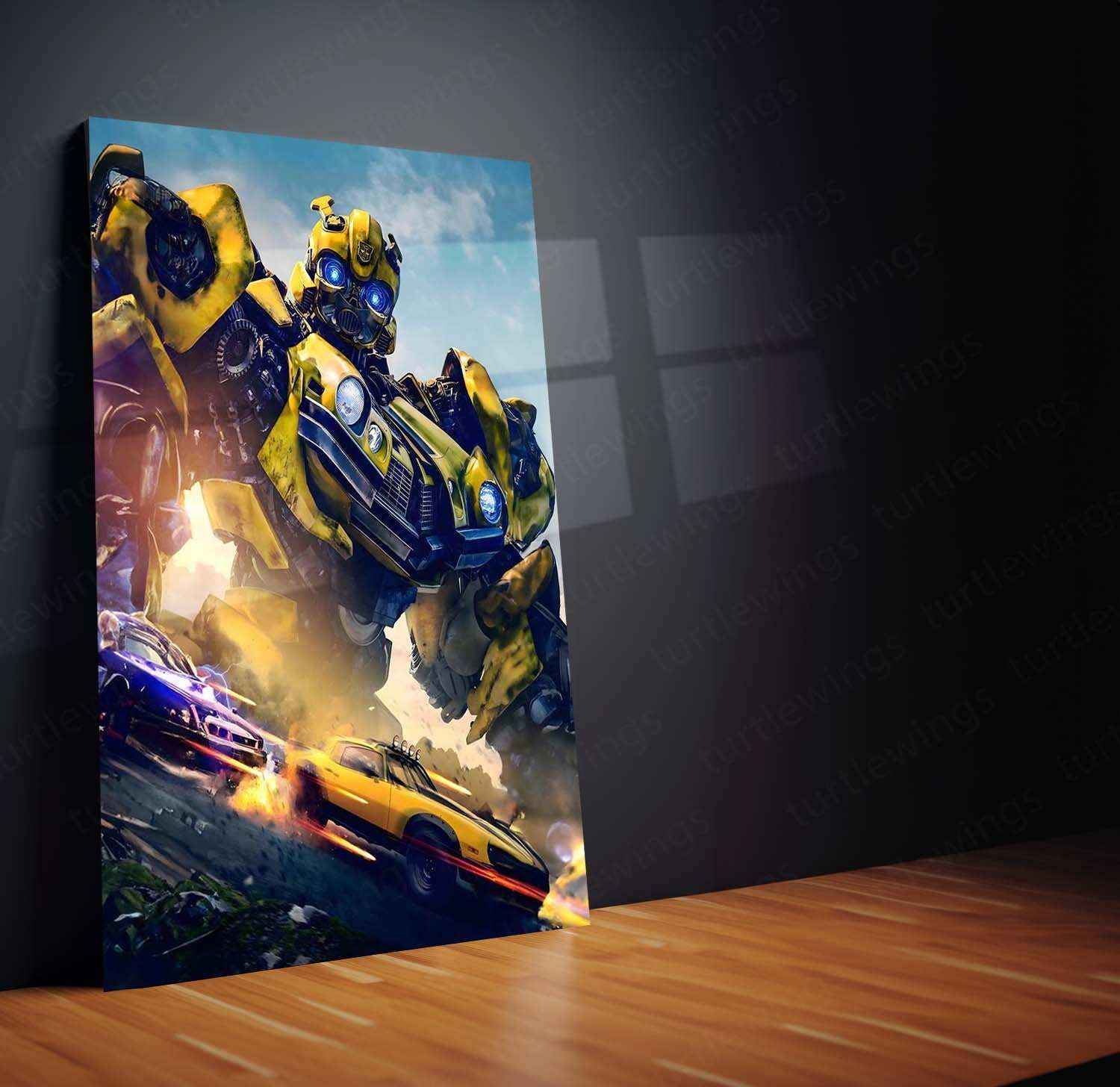 Bumblebee: Autobot Metal Poster – Transform and Roll Out! - TURTLEWINGS