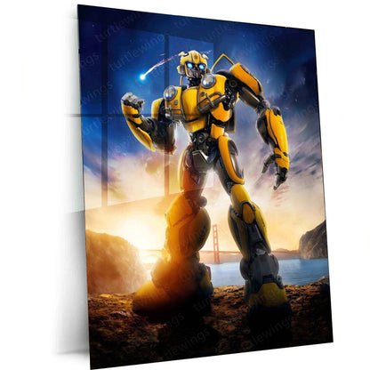 Bumblebee Metal Poster - TURTLEWINGS