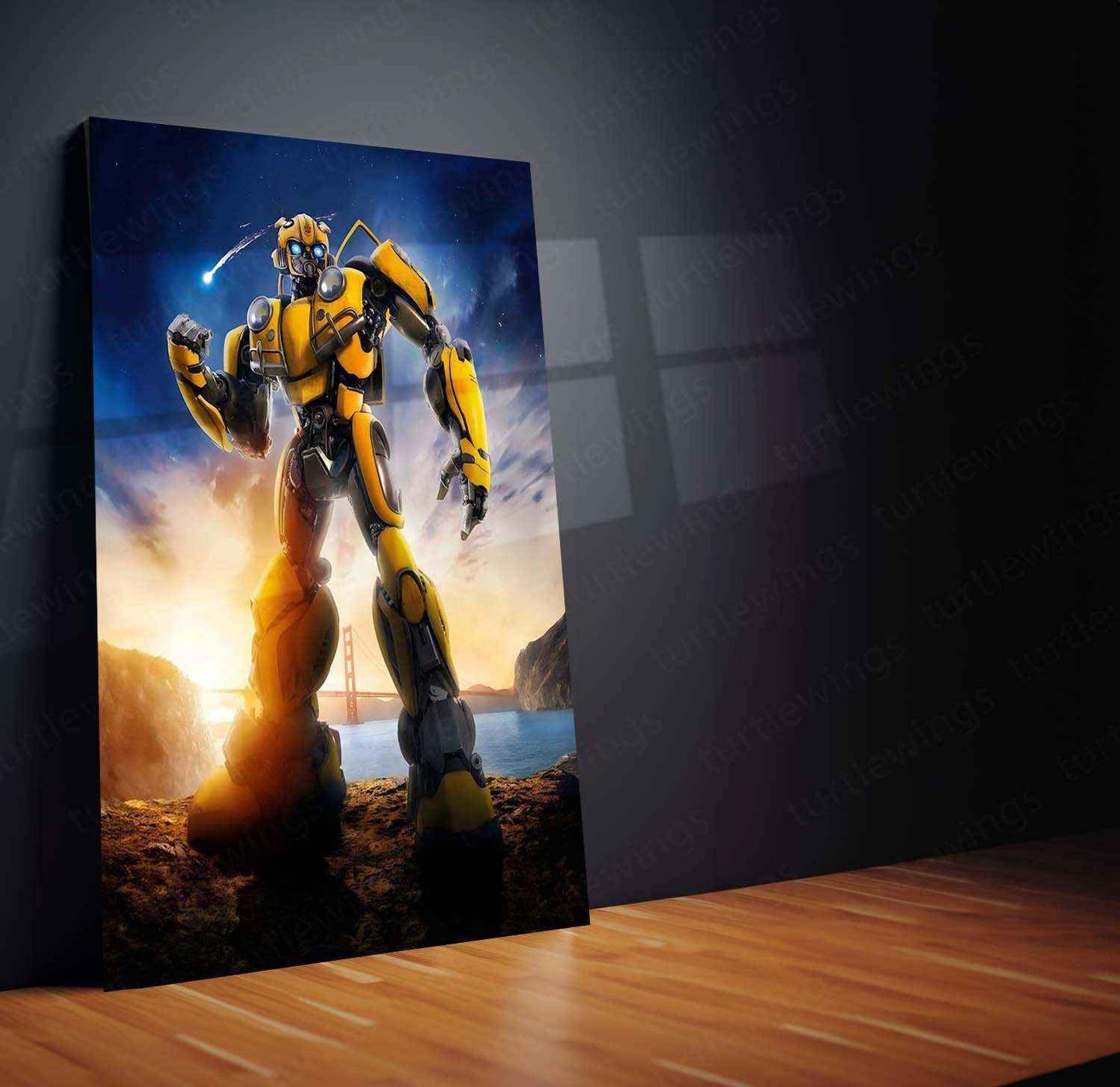 Bumblebee Metal Poster - TURTLEWINGS