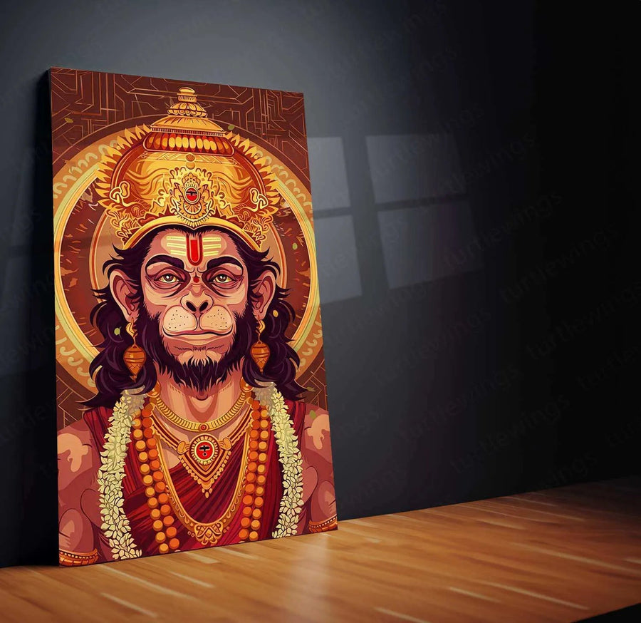 Hanuman – The Mighty Devotee Metal Poster