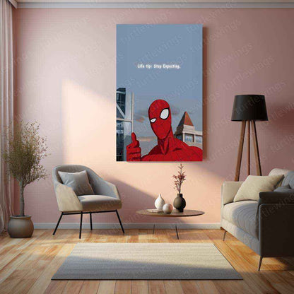 Gold Thanos Gigapixel Low-Resolution – Premium Artwork Print - TURTLEWINGS