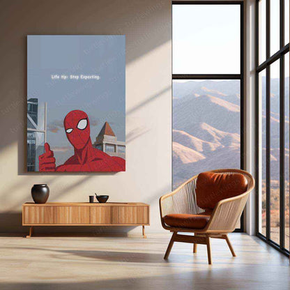 Gold Thanos Gigapixel Low-Resolution – Premium Artwork Print - TURTLEWINGS