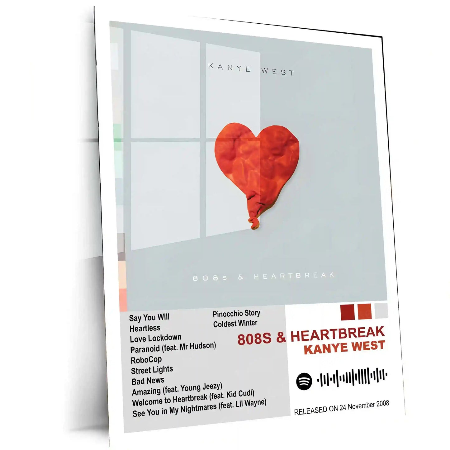 Kanye West Complete Collection | Set of 11 | Set of 8 | Set of 4 | Album Posters Metal Frames Visionary Sound. Cultural Impact. Iconic Album Art Legacy. - TURTLEWINGS