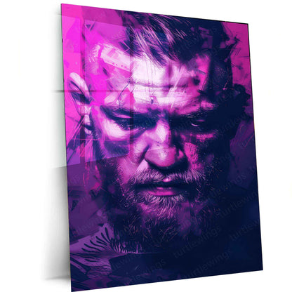 Conor McGregor – The Notorious Fighter Metal Poster1 - TURTLEWINGS