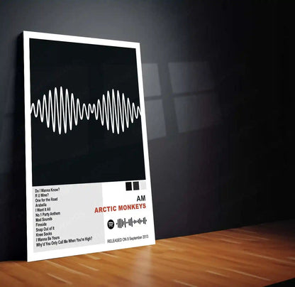 Arctic Monkeys Complete Collection | Set of 11 | Set of 8 | Set of 4 | Album Posters Metal Frames Indie Rock Evolution. Iconic Albums. Timeless Wall Aesthetic. - TURTLEWINGS