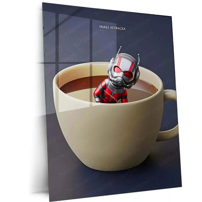 Marvel Metal Poster | Ant-Man Metal Poster – Marvel Superhero Wall Art - TURTLEWINGS