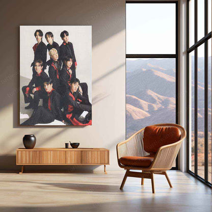 ATEEZ Metal Poster – K-Pop Legends Wall Art for ATINY Fans - TURTLEWINGS