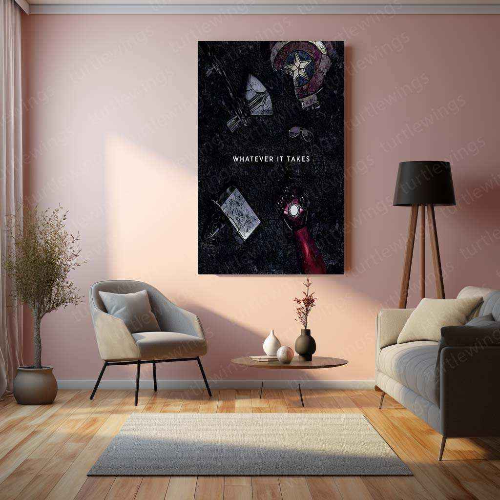 Avengers Metal Poster – Marvel Superheroes Wall Art | Epic Cinematic Decor - TURTLEWINGS
