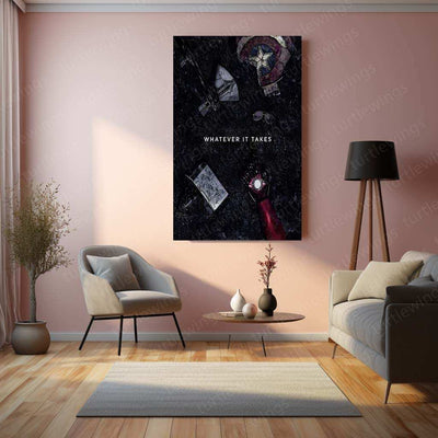 Avengers Metal Poster – Marvel Superheroes Wall Art | Epic Cinematic Decor - TURTLEWINGS