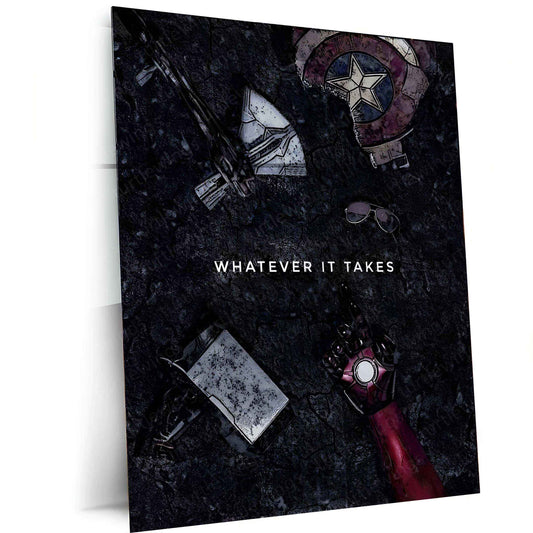 Avengers Metal Poster – Marvel Superheroes Wall Art | Epic Cinematic Decor - TURTLEWINGS